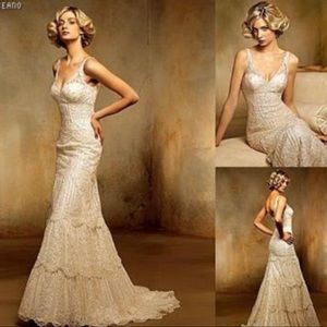 Pronovias Oceana wedding gown